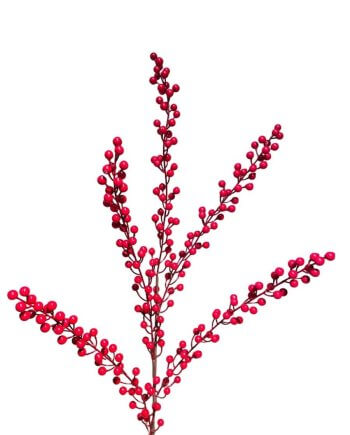Χριστουγεννιάτικο Κλαδί με Κόκκινα Berries 86 εκ