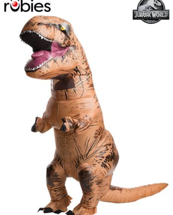 Φουσκωτή Αποκριάτικη Στολή T-Rex με Ήχο