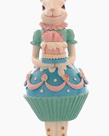 Πασχαλινή Διακοσμητική Κουνελίτσα σε Μπλε Cupcake